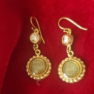 Virgin,Saints, and Angels earrings.